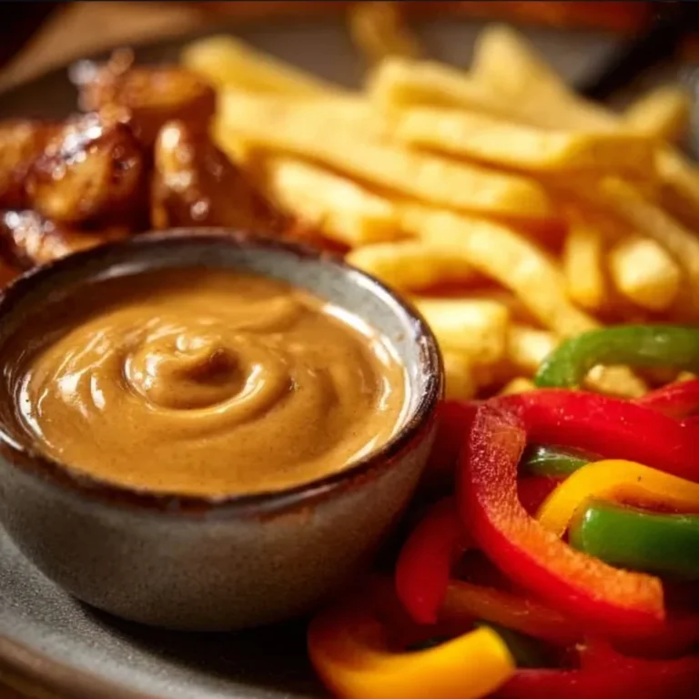 Chick-fil-A Sauce in a dipping bowl, perfect for chicken and fries.