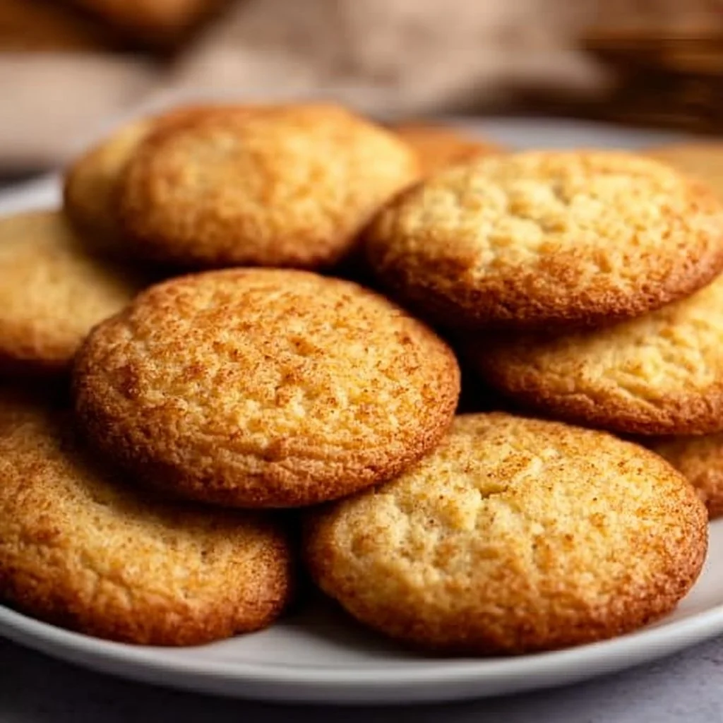Soft banana bread cookies fresh out of the oven