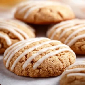Delicious homemade eggnog cookies displayed on a festive plate