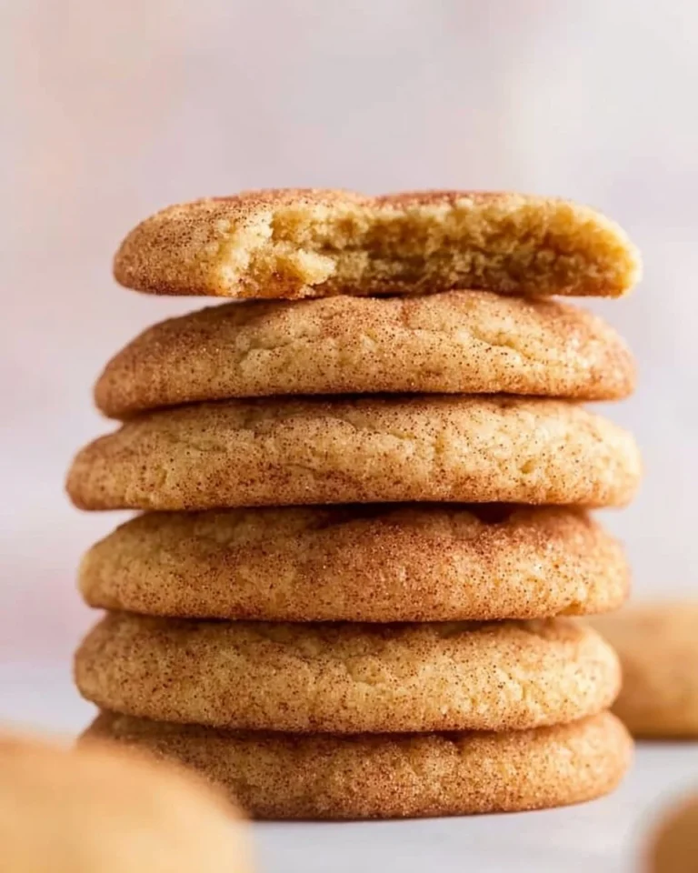 Freshly baked Brown Butter Snickerdoodle Cookies with cinnamon sugar topping