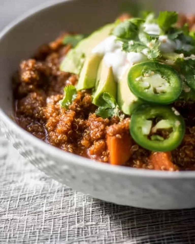 Delicious Instant Pot Turkey Chili served in a bowl with fresh toppings.