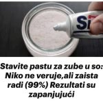 Stavite pastu za zube u so: Niko ne veruje,ali zaista radi (99%) Rezultati su zapanjujući Stavite pastu za zube u so: Niko ne veruje,ali zaista radi (99%) Rezultati su zapanjujući - featured image