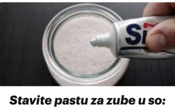 Stavite pastu za zube u so: Niko ne veruje,ali zaista radi (99%) Rezultati su zapanjujući Stavite pastu za zube u so: Niko ne veruje,ali zaista radi (99%) Rezultati su zapanjujući - featured image