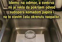 Zašto mnogi prije odlaska na odmor pokriju odvod sudopera čašom i komadom papira? Stari trik koji i danas ima smisla Zašto mnogi prije odlaska na odmor pokriju odvod sudopera čašom i komadom papira? Stari trik koji i danas ima smisla - featured image