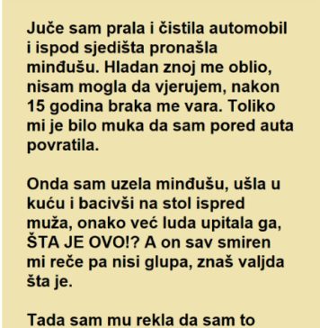 Čistila automobil i ispod sedišta pronašla minđušu ali pravi ŠOK je tek USLEDIO! Čistila automobil i ispod sedišta pronašla minđušu ali pravi ŠOK je tek USLEDIO! - featured image