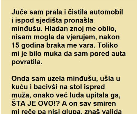 Čistila automobil i ispod sedišta pronašla minđušu ali pravi ŠOK je tek USLEDIO! Čistila automobil i ispod sedišta pronašla minđušu ali pravi ŠOK je tek USLEDIO! - featured image