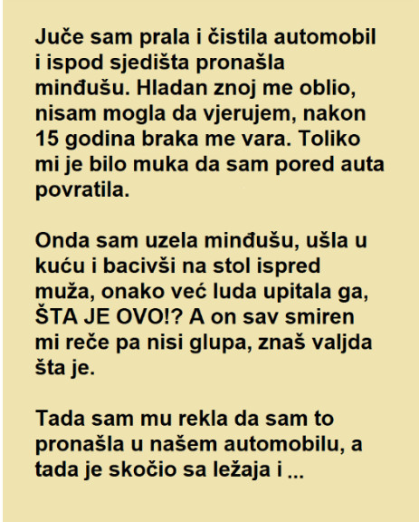 Čistila automobil i ispod sedišta pronašla minđušu ali pravi ŠOK je tek USLEDIO! - featured image